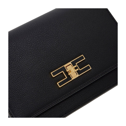 Elisabetta Franchi Borsa a spalla Borsa Donna elegante con catena Nero - Francavilla Moda